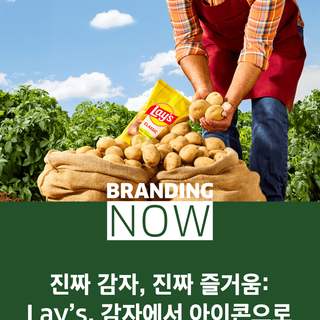 감자칩 브랜드 Lay's 리브랜딩